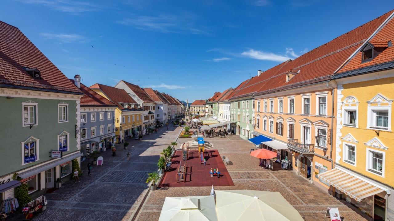Perfekte Lage! Ganze Wohnung Burgblick Residenz Sankt Veit an der Glan Luaran gambar
